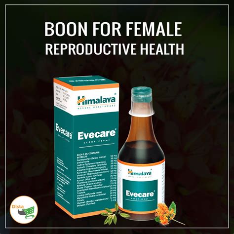 Himalaya Herbals Evecare Syrup Is A Herbal Tonic That Is Prepared With