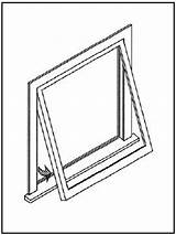 Casement Awning Window Windows Frame Glass Terms Definitions Industry Classics California Hardware Open Ordering Glazing Previous Next Hinged sketch template