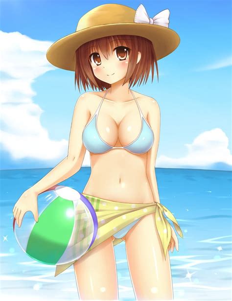 Pin On Anime Girls Summer Bikinis