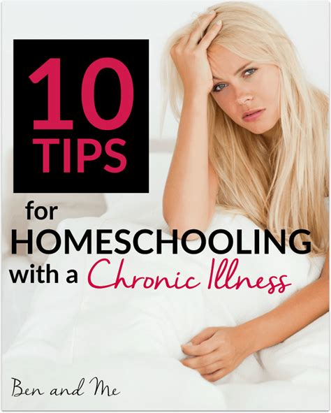10 tips for homeschooling with a chronic illness