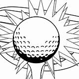 Golf Ball Coloring Cart Pages Printable Clipart Kids Cliparts Clip Book Coloringpagebook Cartoon Library Egg Sports Print Comment First Power sketch template