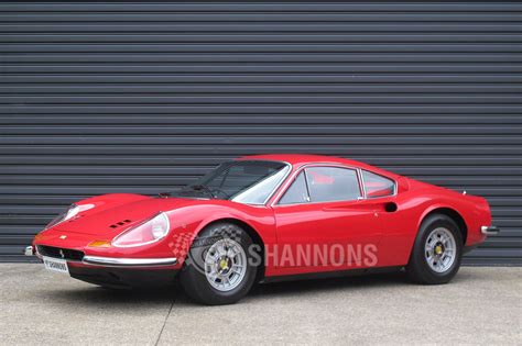 sold ferrari dino  gt coupe auctions lot  shannons