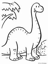 Brachiosaurus Coloring Pages Kids Dinosaur Dinosaurs Printable Timvandevall Printables Print If Pdf Fun Choose Board Tim Activity sketch template