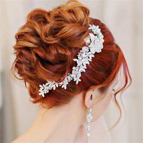 Crystal Bridal Hair Comb In A Rhinestone Vine Design Cassandra Lynne