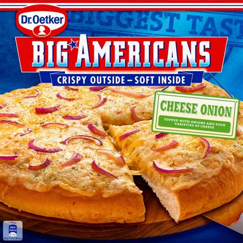 dr oetker big americans pizza cheese onion bestellen ahnl
