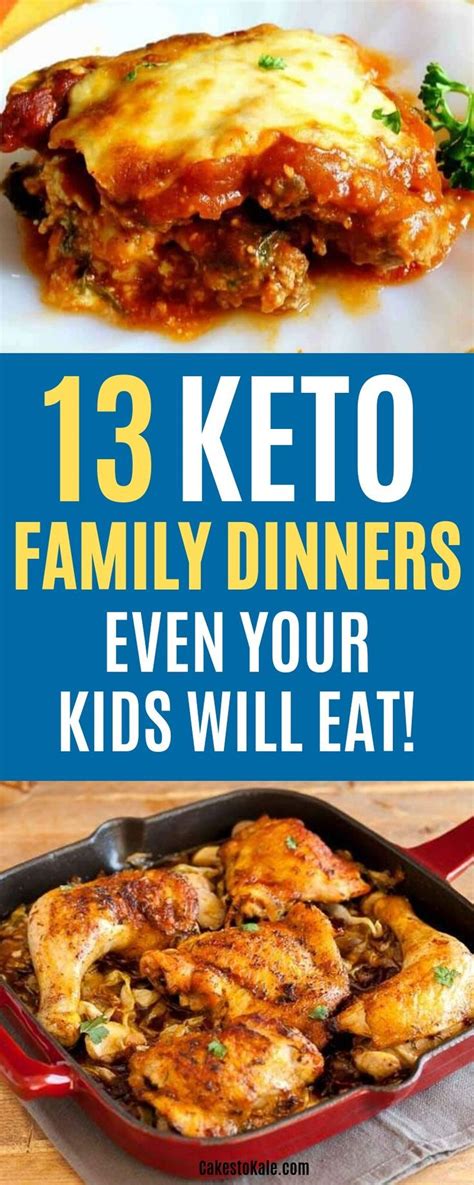 easy keto family meals  carb dinners family meals  carb