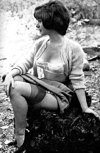1960s Ladies Loved Flashing Stocking Tops Iii 29 Pics