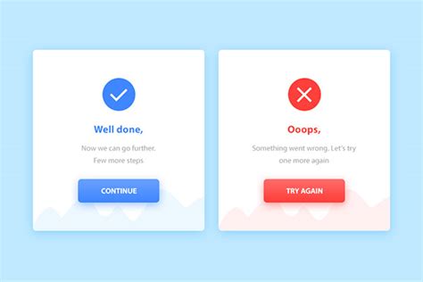 awesome flash message ui designs examples