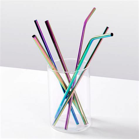 drinking straw reusable straws  cleaner brush set high quality eco