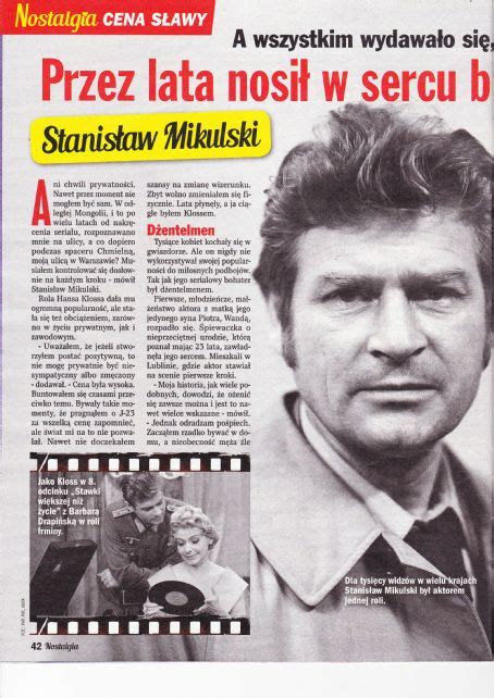 Who Is Stanislaw Mikulski Dating Stanislaw Mikulski Girlfriend Wife