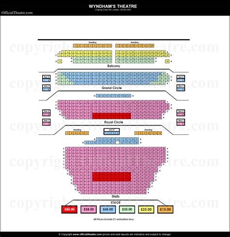 wyndham s theatre london seat map and prices for the unfriend