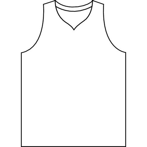 printable football jersey template   clip art