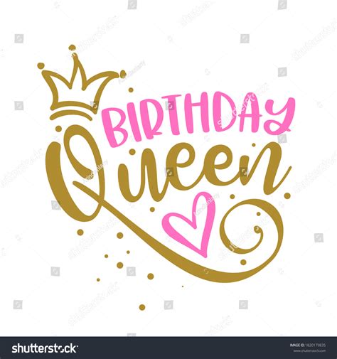 queen happy birthday images stock   objects vectors