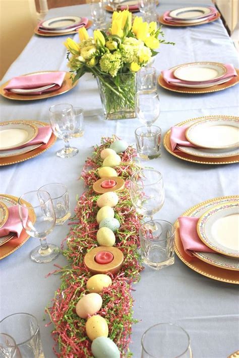 easter table decorations awesome table setting ideas