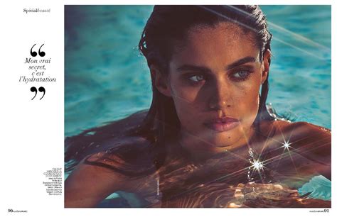 sara sampaio is a sunkissed goddess for madame figaro april 2018