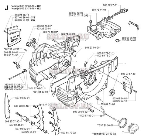 husqvarna  xp parts diagram  comprehensive guide  finding   parts