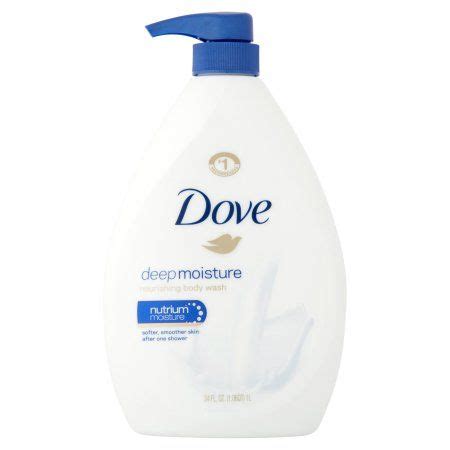 dove deep moisture liquid body wash  pump nourishing  dry skin  oz walmartcom