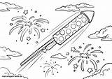 Ausmalbild Silvester Ausmalbilder Rakete Malvorlage Malen Vorlage Feiertage Silvesterrakete Neujahr Kinderbilder Raketen Verwandt Grafik öffnen Großformat X13 sketch template
