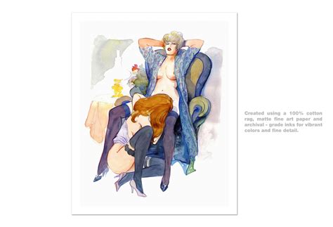 Lesbian Art Print Lesbian Wall Decor X Art Lesbians Etsy