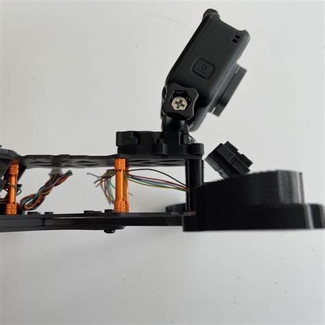 printer templates quick release mount gopro compatible  drones cults