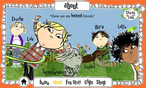 charlie and lola official website