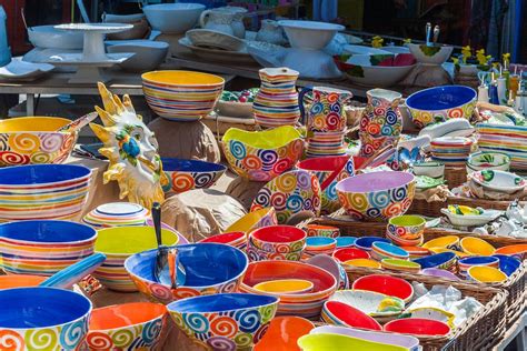 stock photo  bowls colorful colours