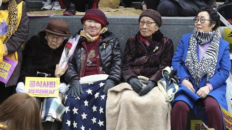 south korea world s longest protest over comfort women