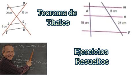 Teorema De Thales Ejercicios Resueltos Youtube