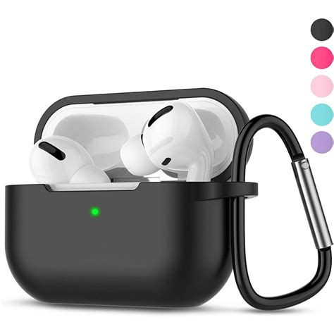 tekcoo airpods pro case protective portable silicone cover skin compatible  apple airpods