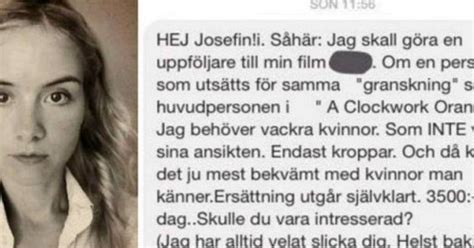Director Tells Swedish Actress He S Always Wanted To Lick Her From