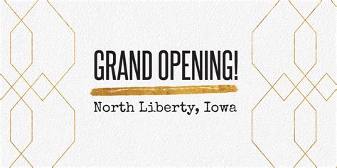 north liberty iowa reopening feb st real deals