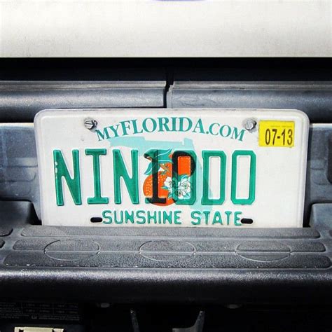 number plate  nintendo video game anime game info number plate