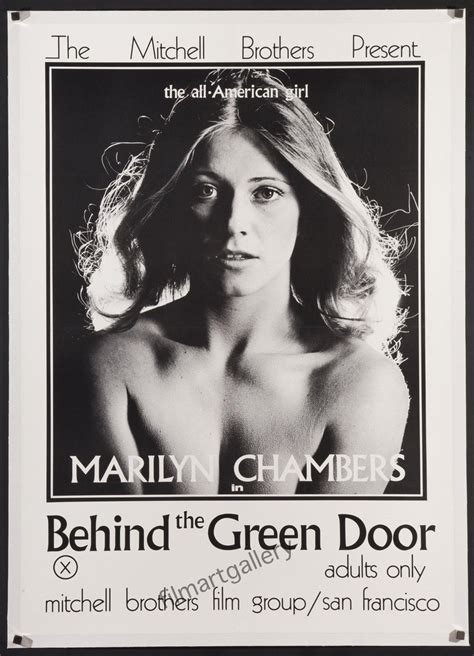 green door  poster  sheet  original vintage