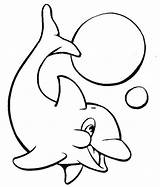 Dolphin Coloring Pages Tale Fish Getcolorings Printable sketch template