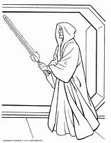Obi Wan Kenobi sketch template