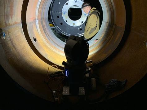 acquip westinghouse  fd gas turbine internal laser alignment