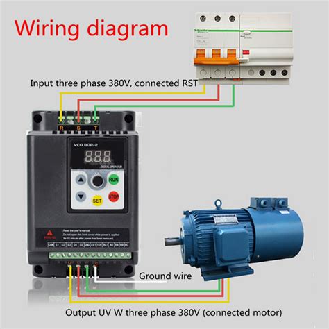 1 5kw 380v 3 Phase Vfd Variable Frequency Inverter Motor Drive Speed C