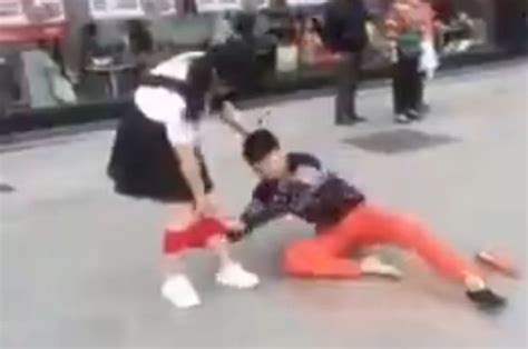 Man Pulls Down Cheating Girlfriend S Knickers In Front Of Mcdonald S