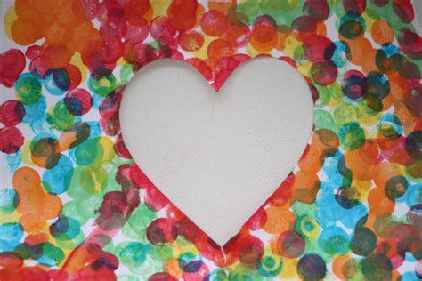 heart craft ideas  preschoolers home family style