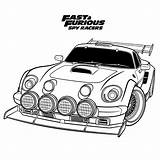 Furious Racers sketch template