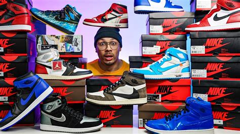 my entire air jordan 1 sneaker collection 60 pairs in 2020 youtube