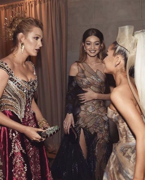 Blake Lively Ariana Grande Gigi Hadid Met Gala Fashion Met Gala