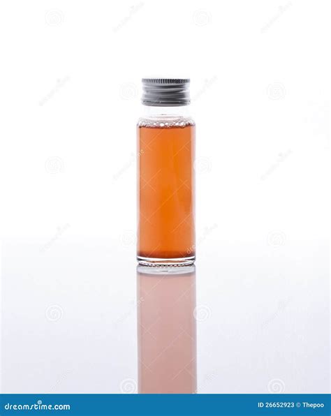 liquid collagen stock image image  water glass bottles