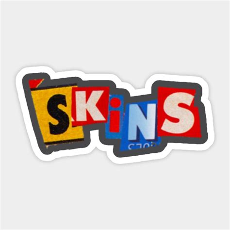 skins skins sticker teepublic