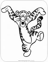 Tigger Disneyclips Scary sketch template