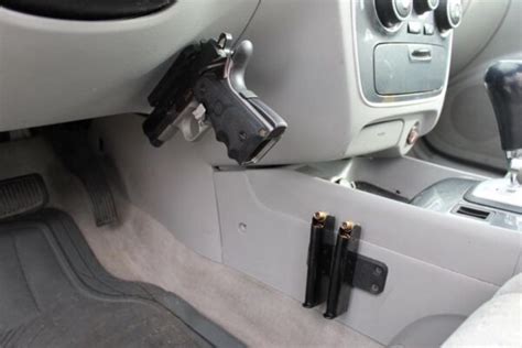 magnetic gun mount holster  car reviews updated