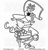 Pirate Hook Leg Drawing Outline Peg Cartoon Hand Captain Ron Leishman Paintingvalley Protected Law Copyright May Toonclips sketch template