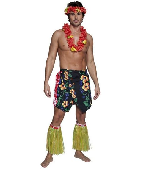 Adult Fever Male Hawaiian Costume Men Hawaiian Costumes