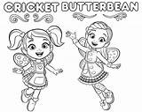 Coloring Butterbean Cafe Pages Cricket Coloringpagesfortoddlers Kids Recommended Experts Butterbeans Sheets Printable Cute Fairy sketch template
