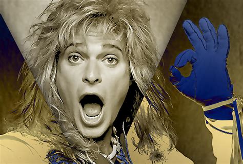 David Lee Roth Collection Mixed Media By Marvin Blaine Fine Art America
